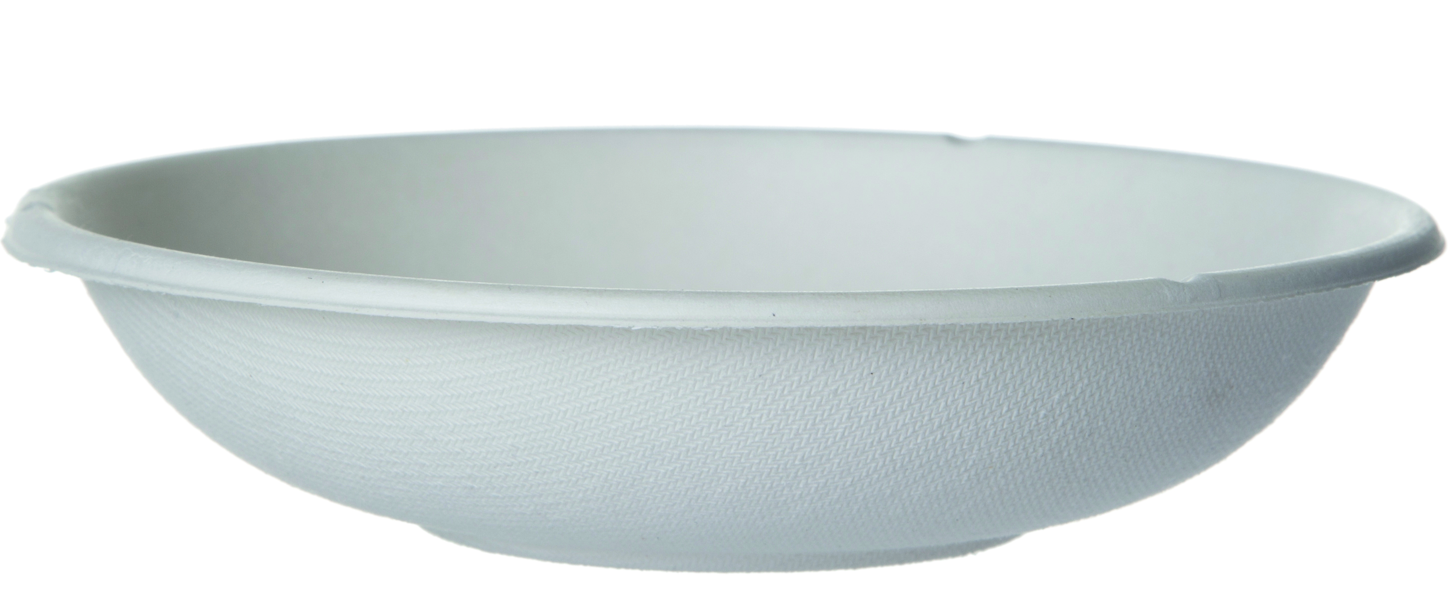 Rund coupe-salladsskål i bagasse - 355ml / 12oz