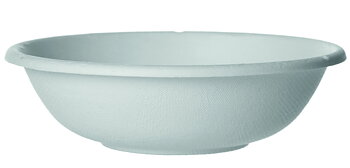Rund coupe-salladsskål i bagasse - 470ml / 16oz