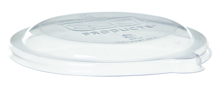Plastlock till rund bagasseskål - passar 177-235ml / 6-8oz