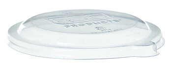 Plastlock till rund bagasseskål - passar 177-235ml / 6-8oz
