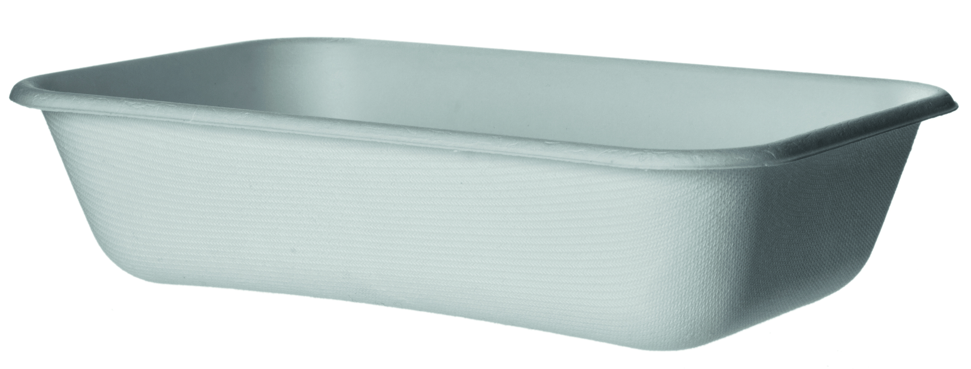 Rektangulär bagasseform - 940ml / 32oz