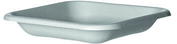 Square bagasse container - 295ml / 10oz