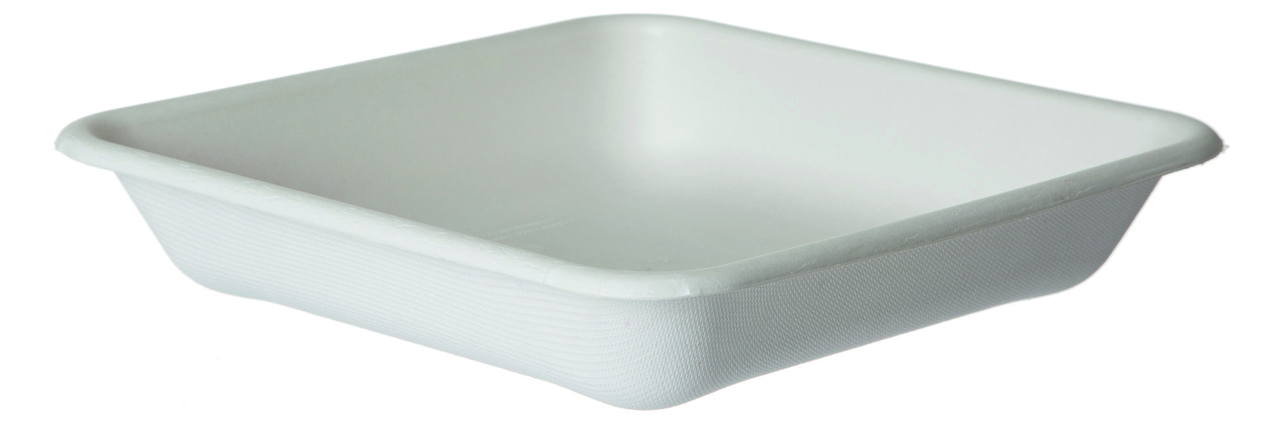 Square bagasse container - 1065ml / 36oz