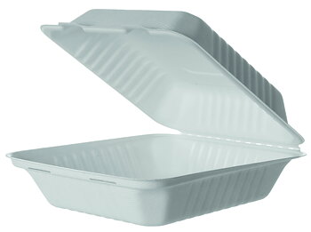 Soak-proof clamshell - 200x200x75mm