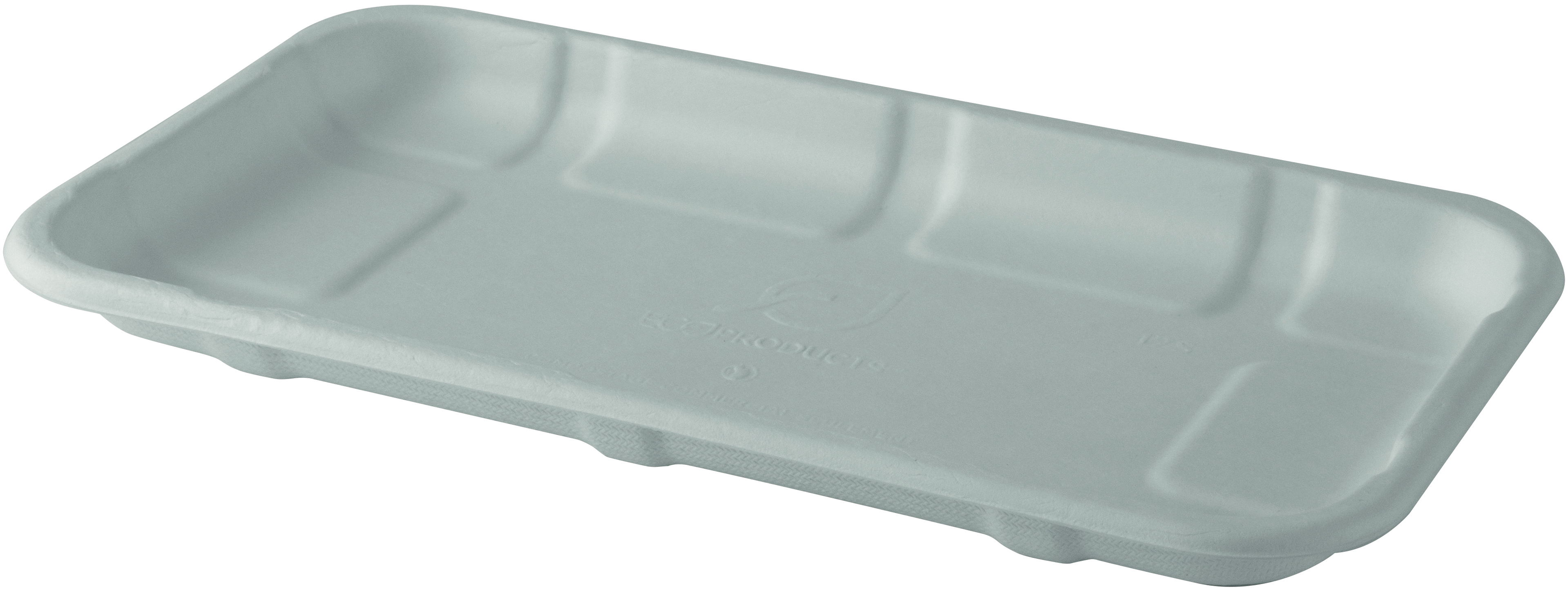 Bagasse food tray - 217x120x16mm