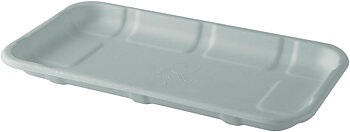 Bagasse food tray - 217x120x16mm
