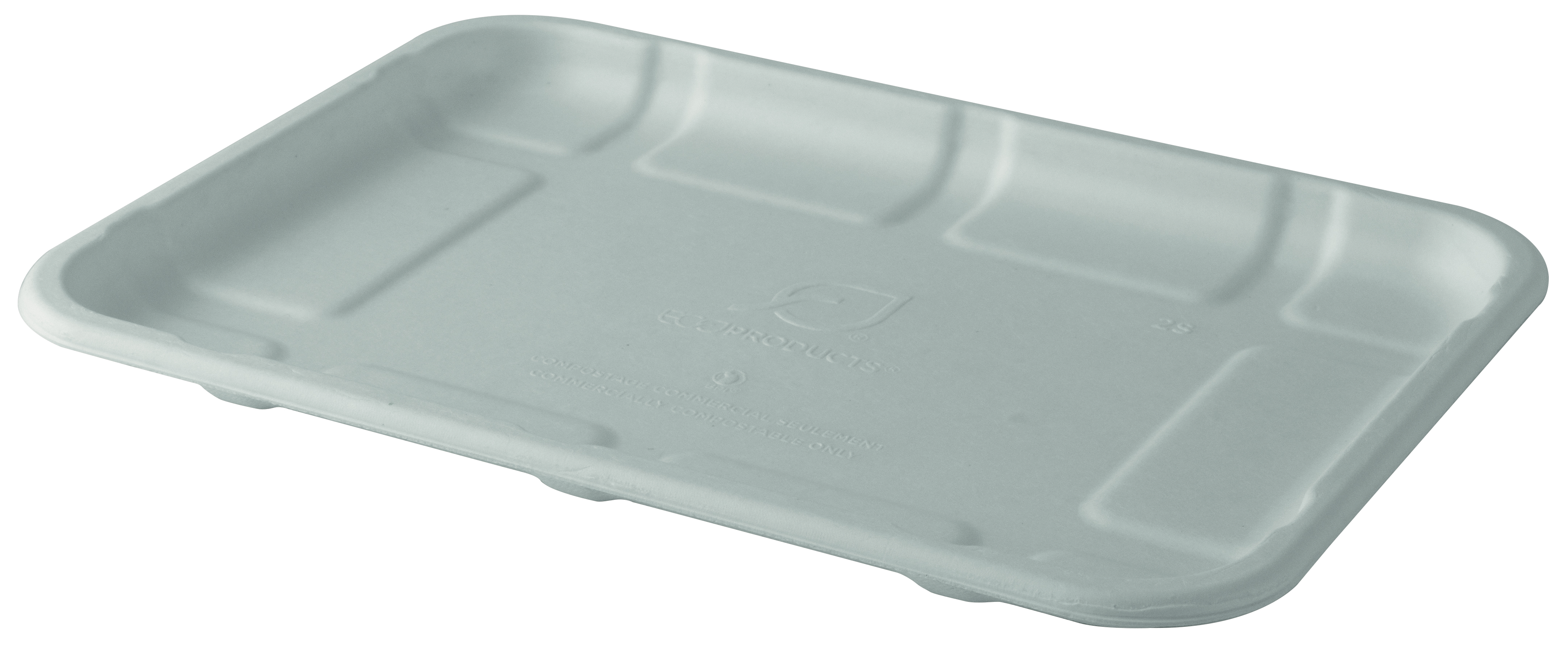 Uppläggningsfat i bagasse - 215x152x14mm