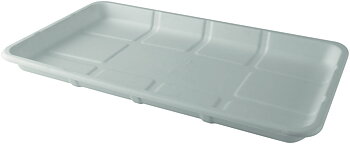 Bagasse food tray - 375x210x27mm
