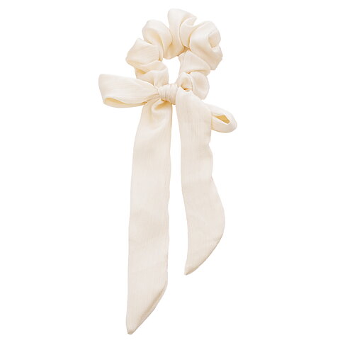 Ella hair tie Bow Ivory