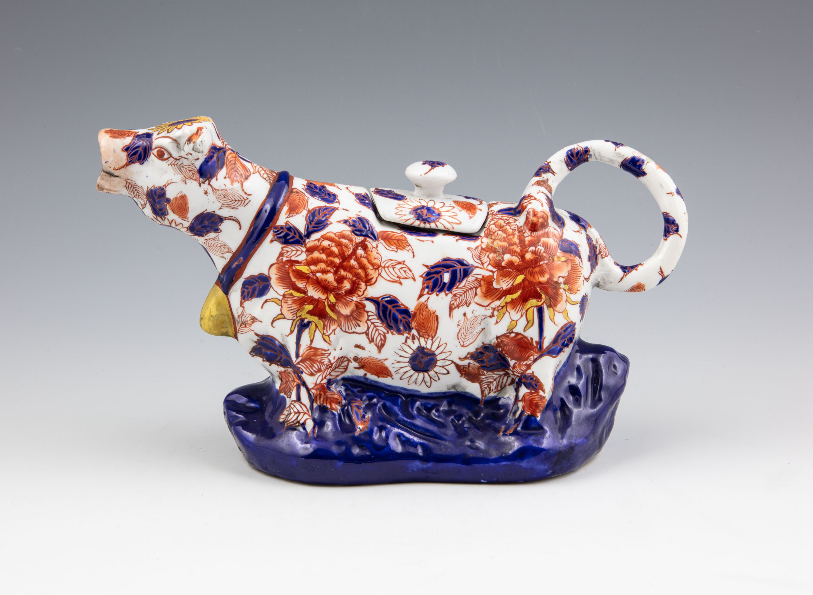 Jug with lid - Japan - Imari decor