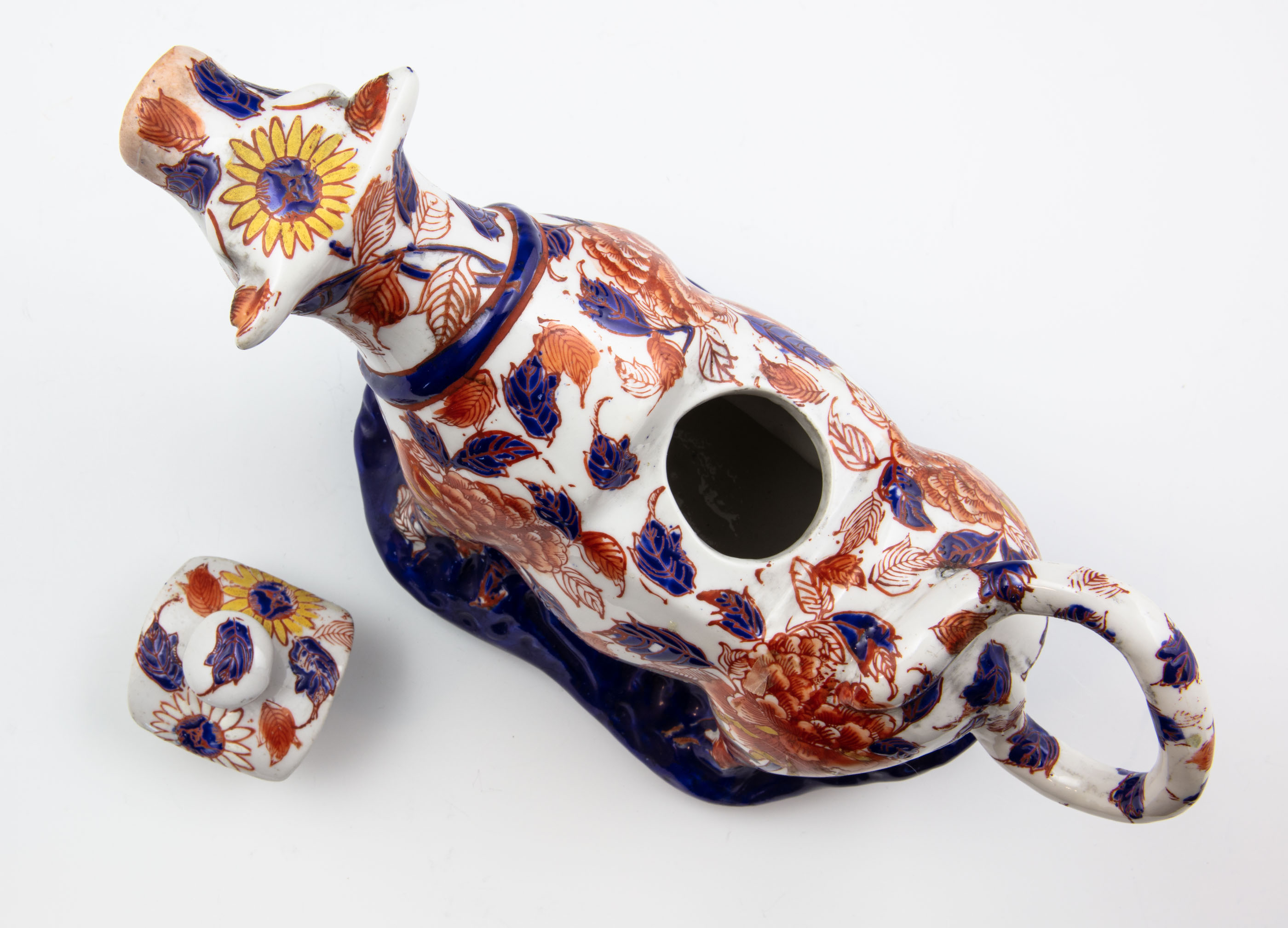 Jug with lid - Japan - Imari decor - 4