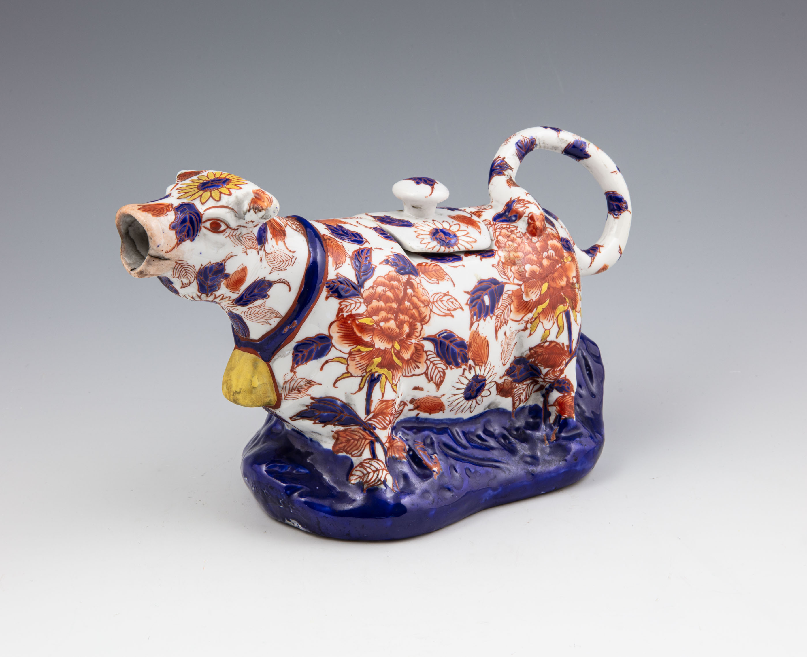 Jug with lid - Japan - Imari decor - 2