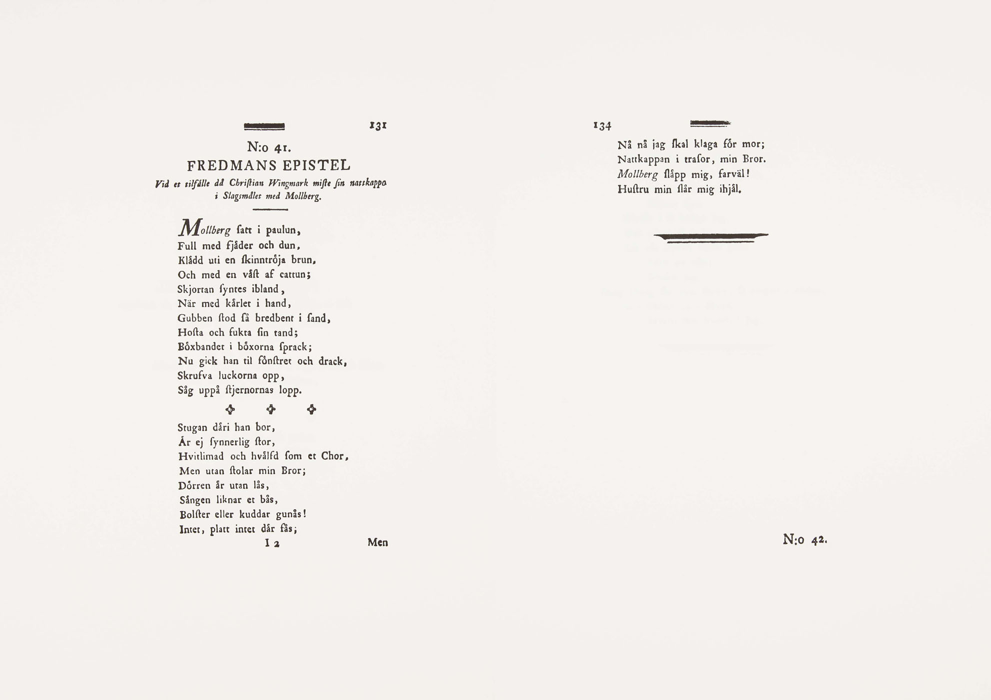 Epistle of Fredman no. 41 - 2