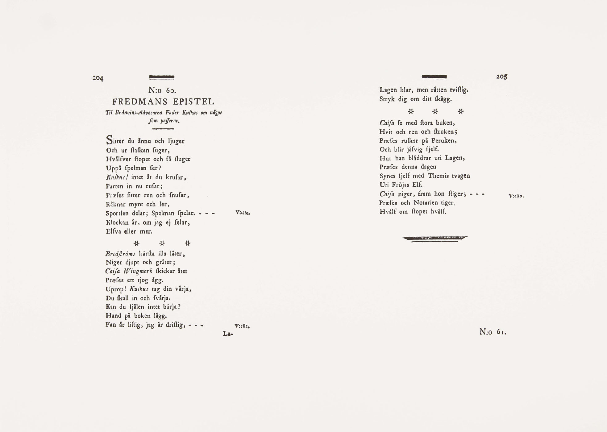 Epistle of Fredman no. 60 - 2