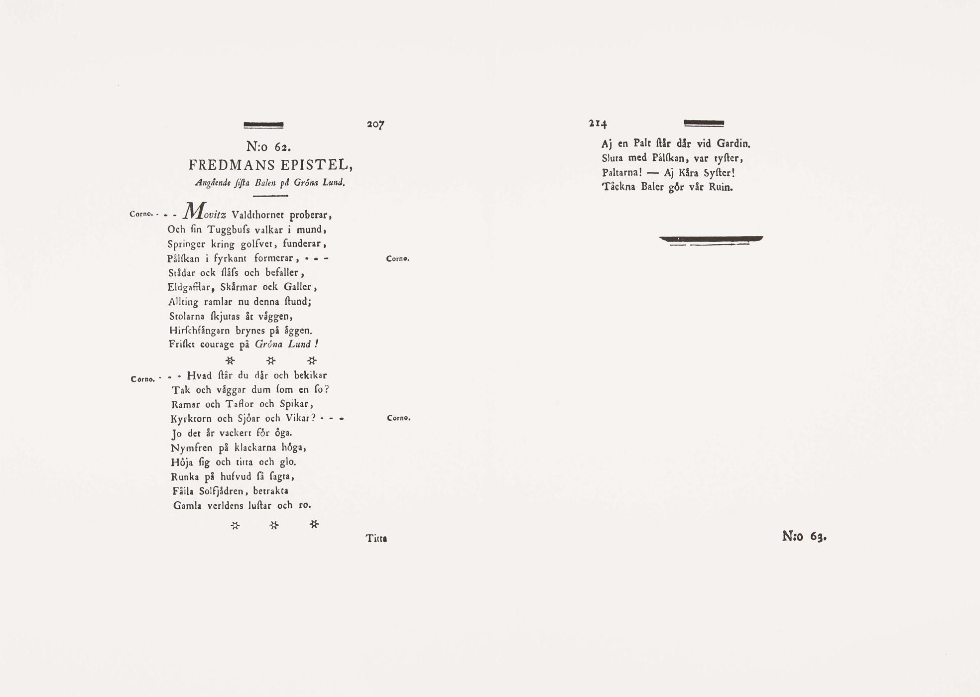 Fredmans Epistel nr 62 - 2