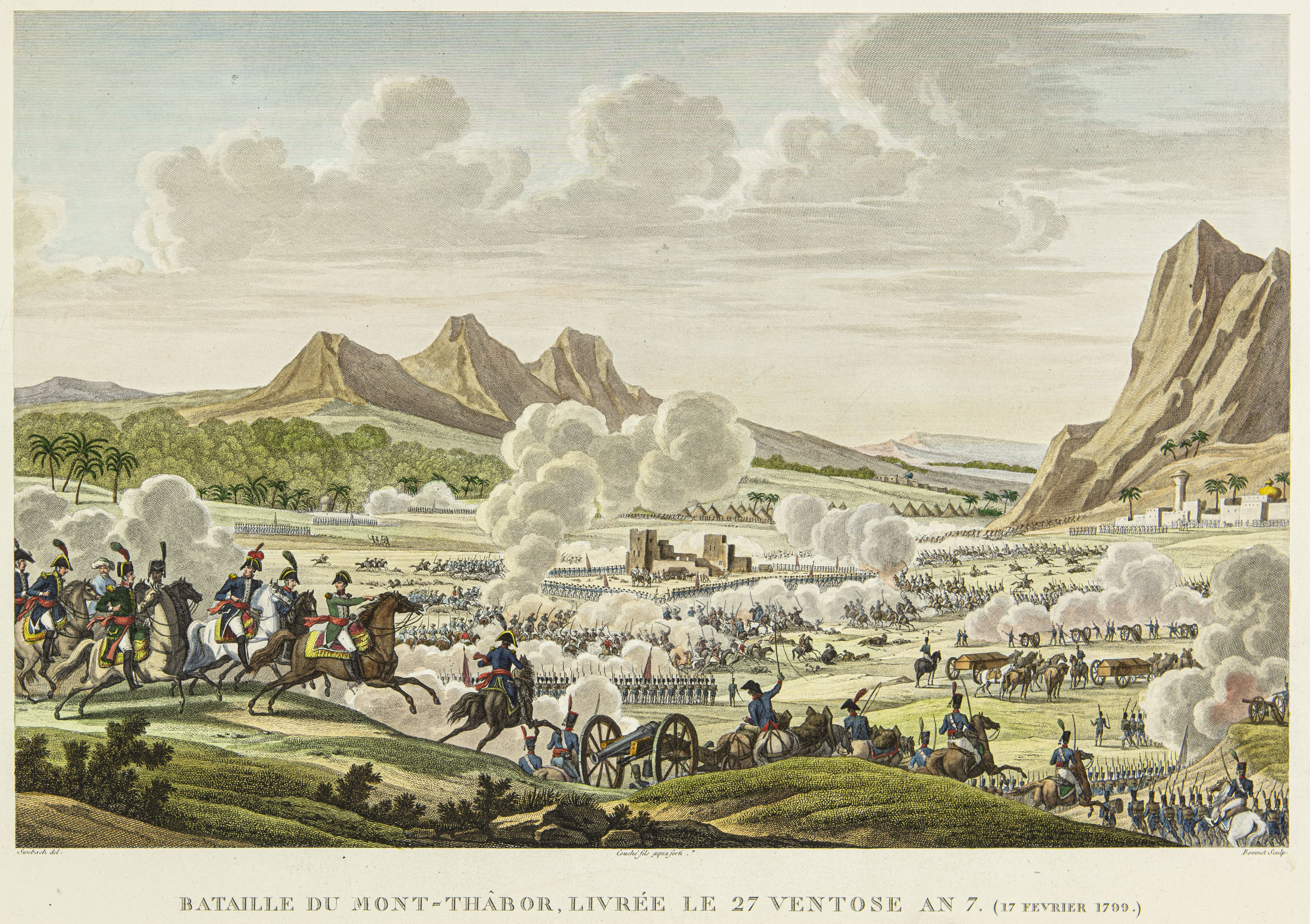 Bataille du Mont-Thabor, Livrée le 27 Ventose an 7. (17 Fevrier 1799)