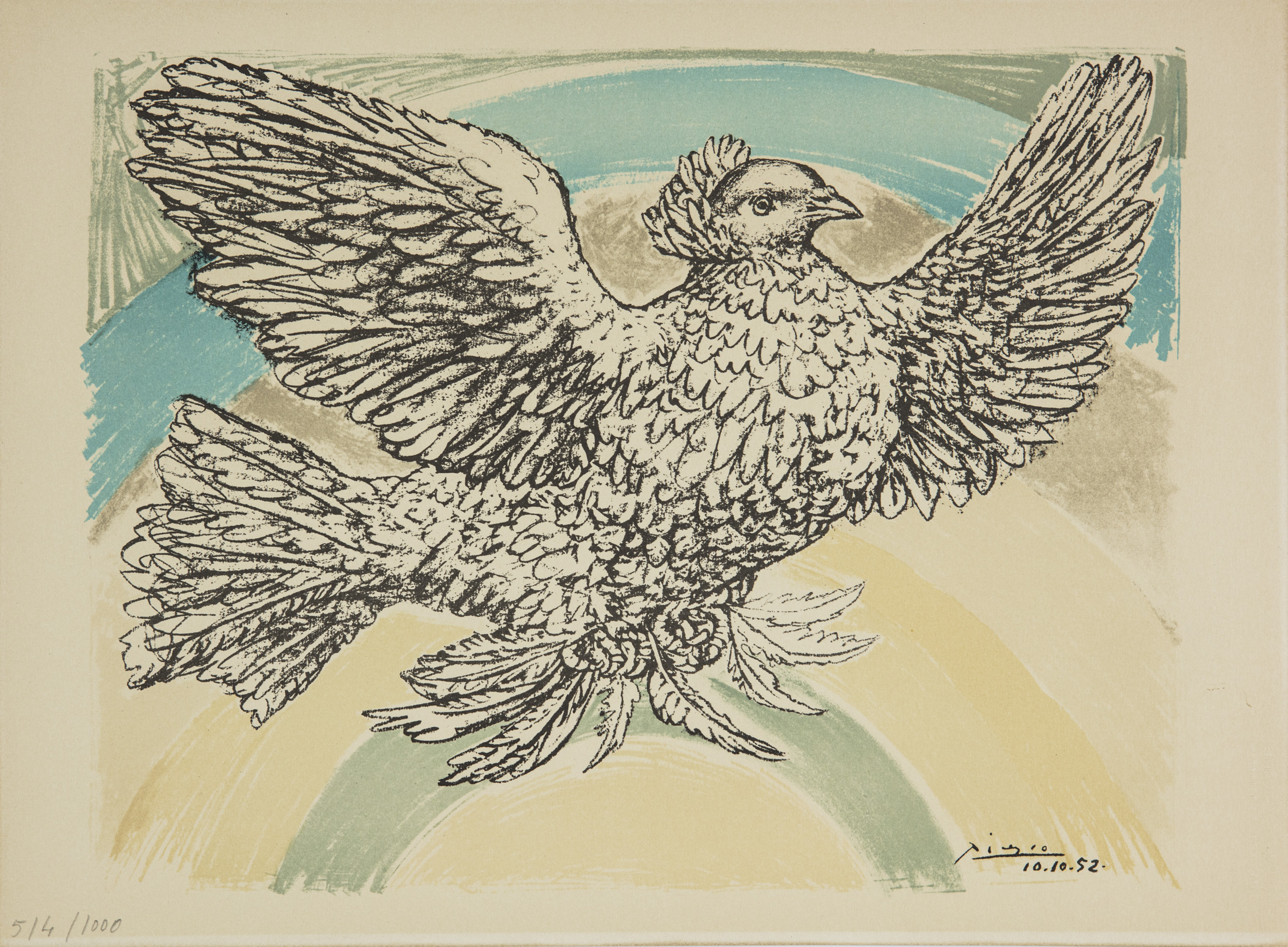La Colombe à l'arc-en-ciel - Combat pour la paix
