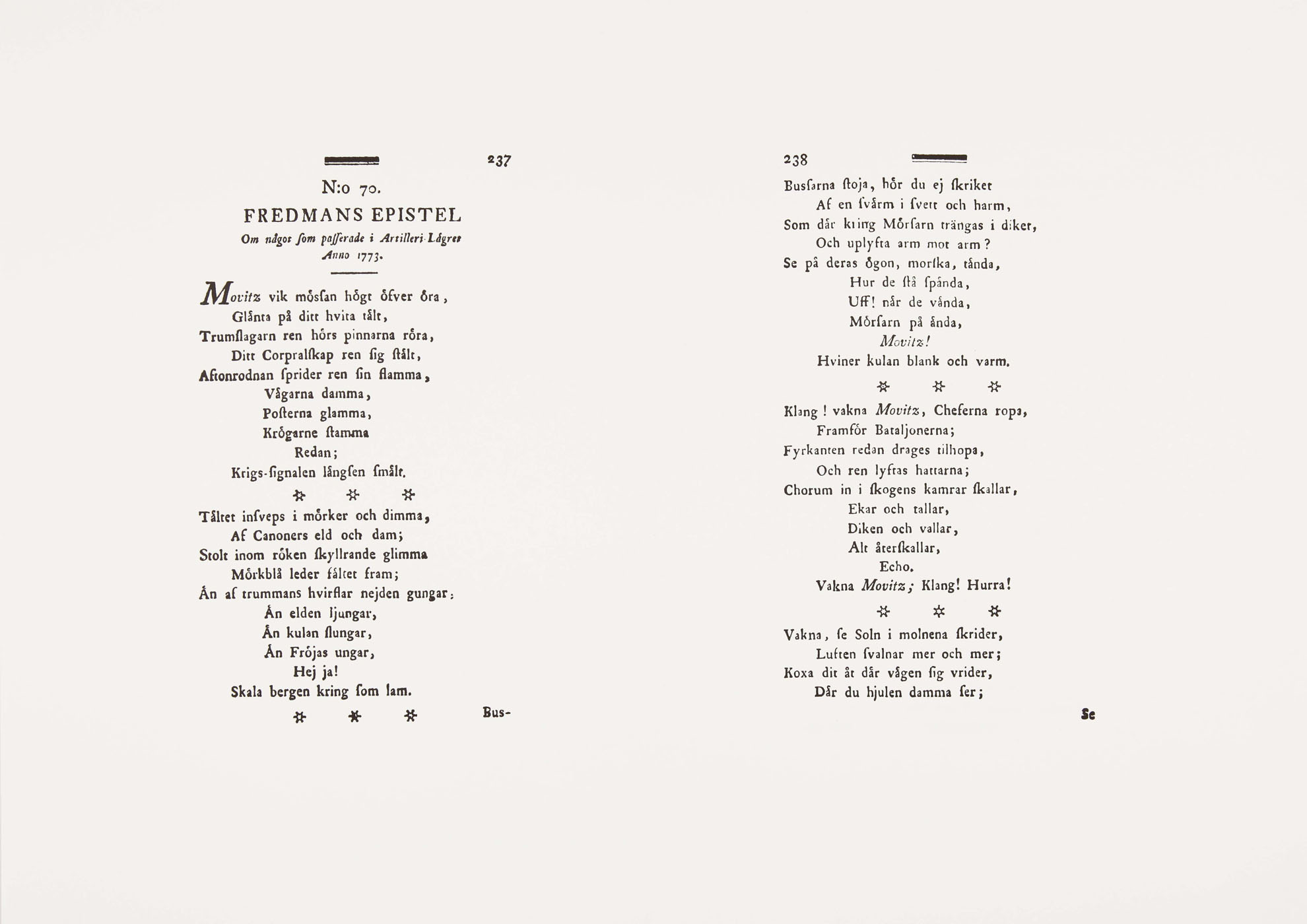 Fredmans Epistel nr 70 - 2