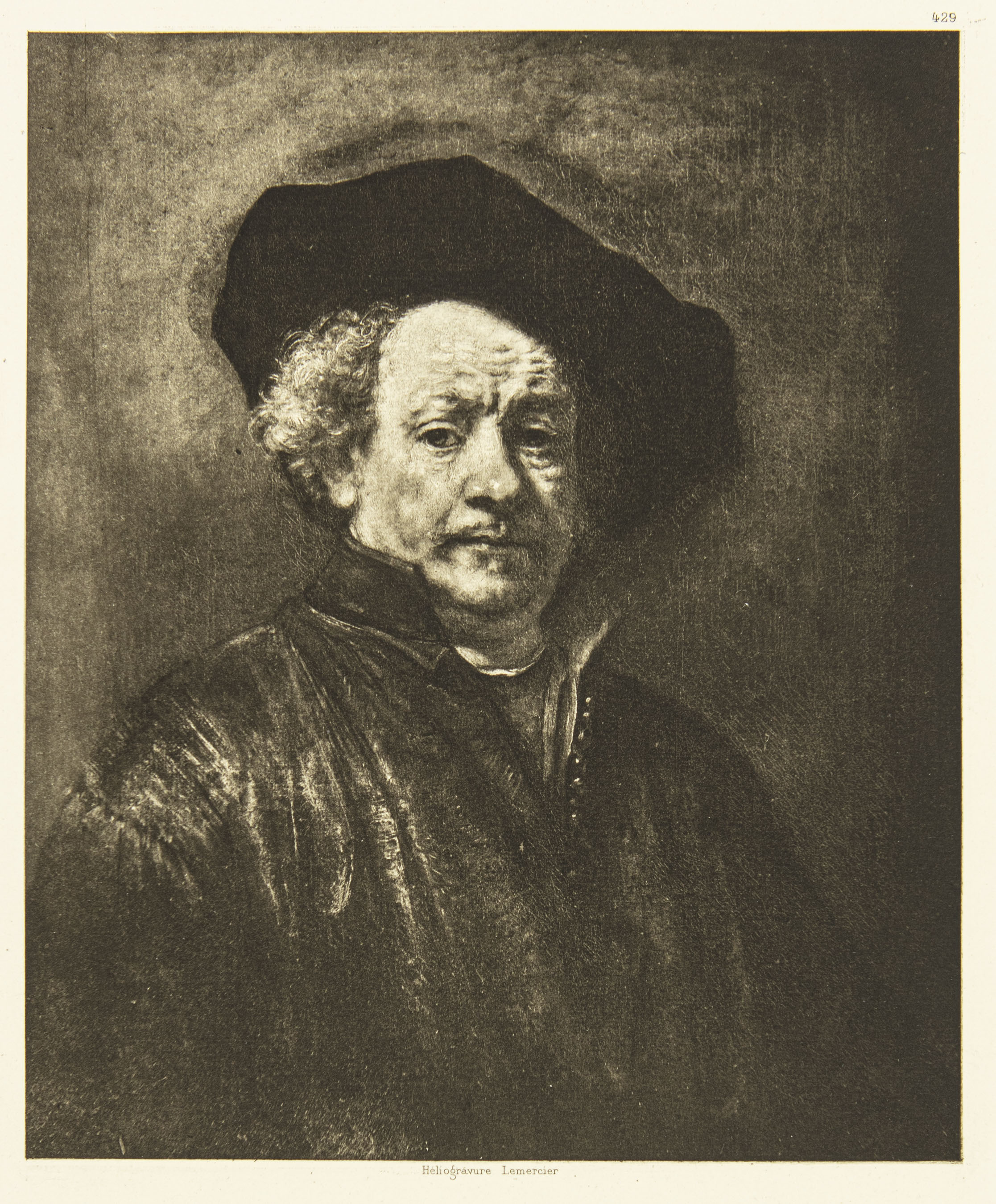 Rembrandt in Grünlichem Rock
