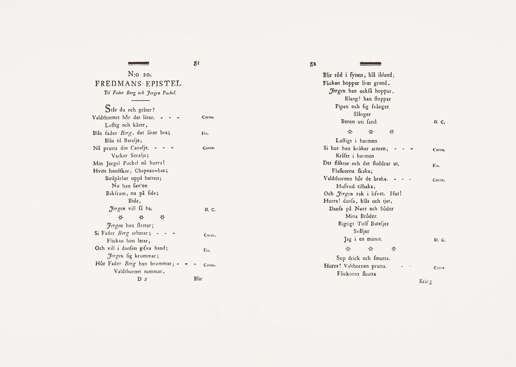 Epistle of Fredman no. 20 - 2