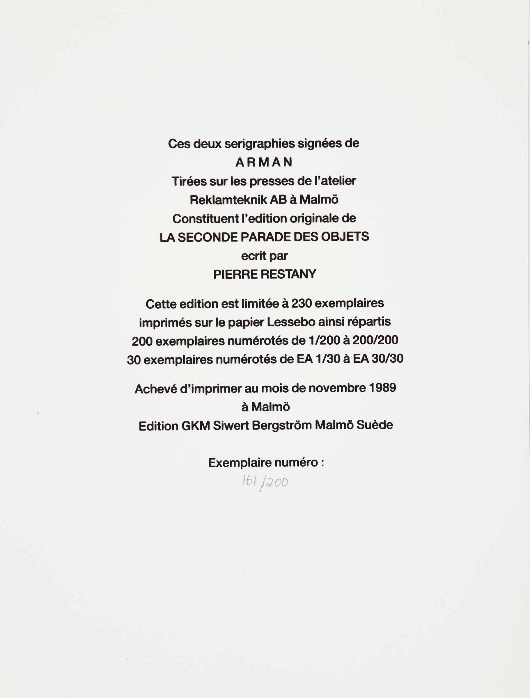 La Seconde Parade des Objets #1 - 3