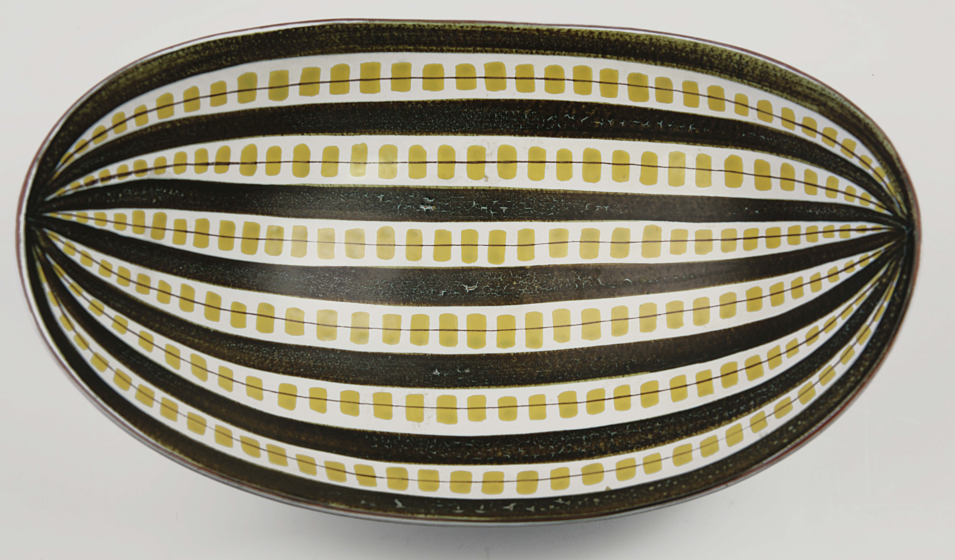 Large oval bowl - Faience - 3