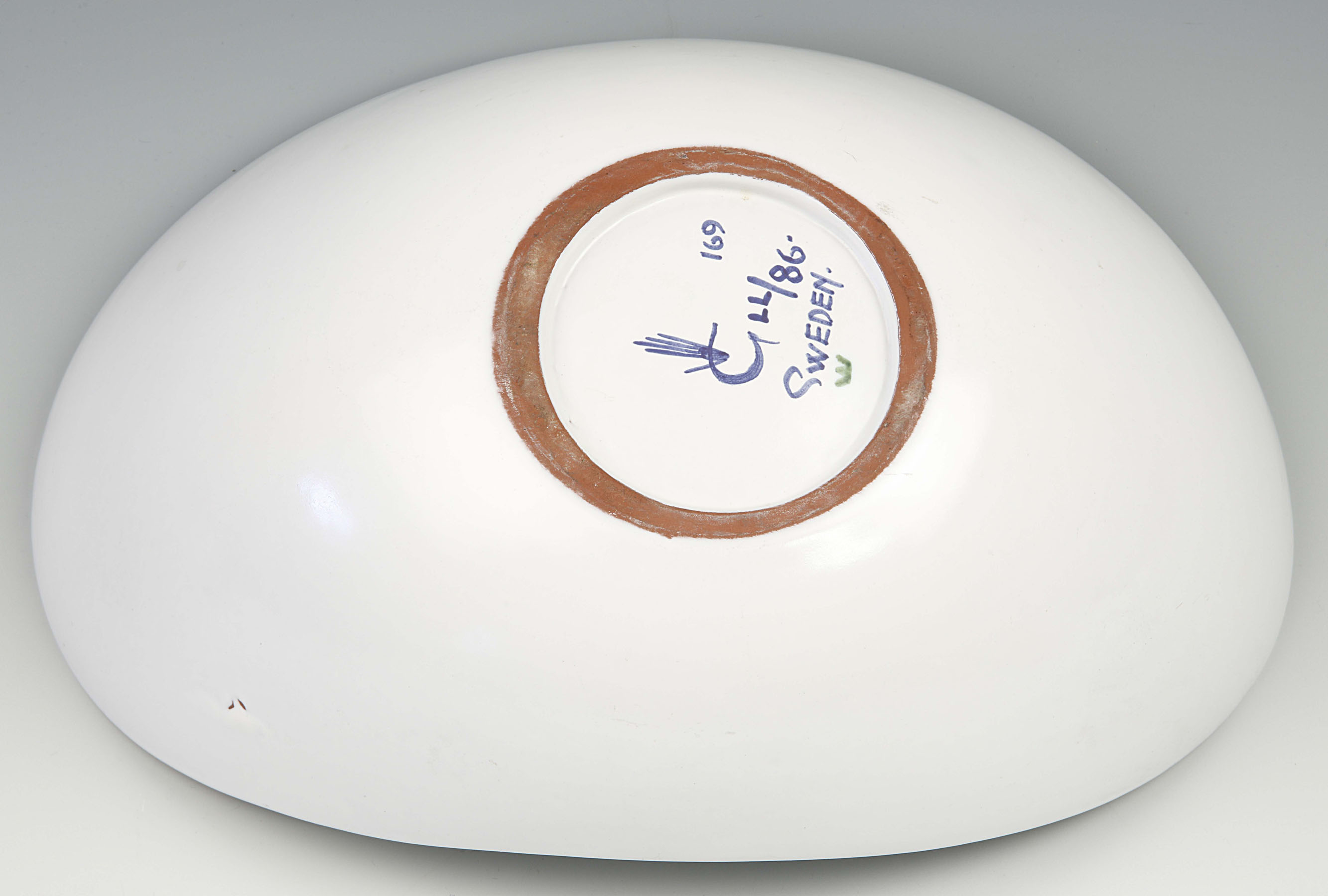 Large oval bowl - Faience - 4