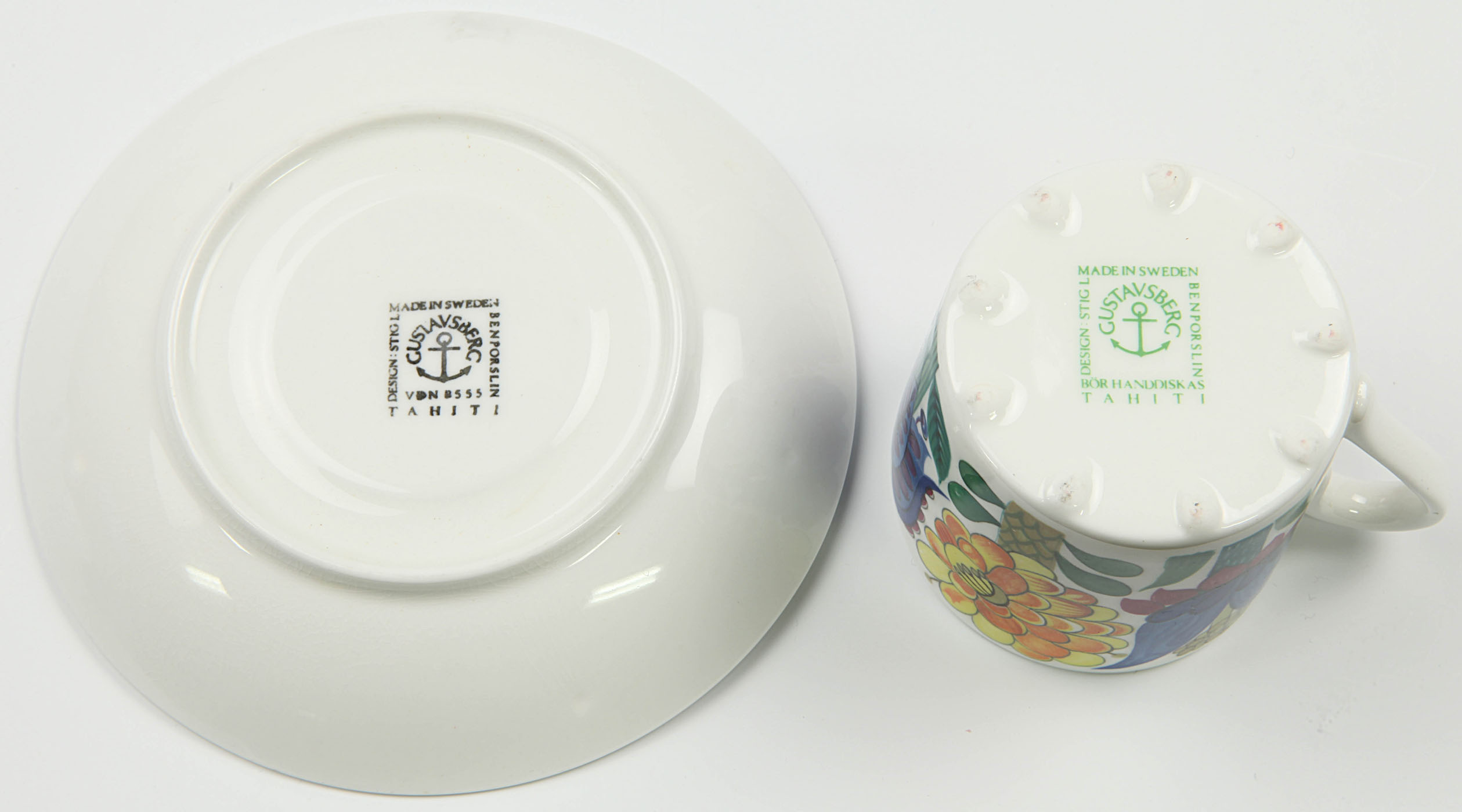 Tahiti - Coffee cup with saucer - 5