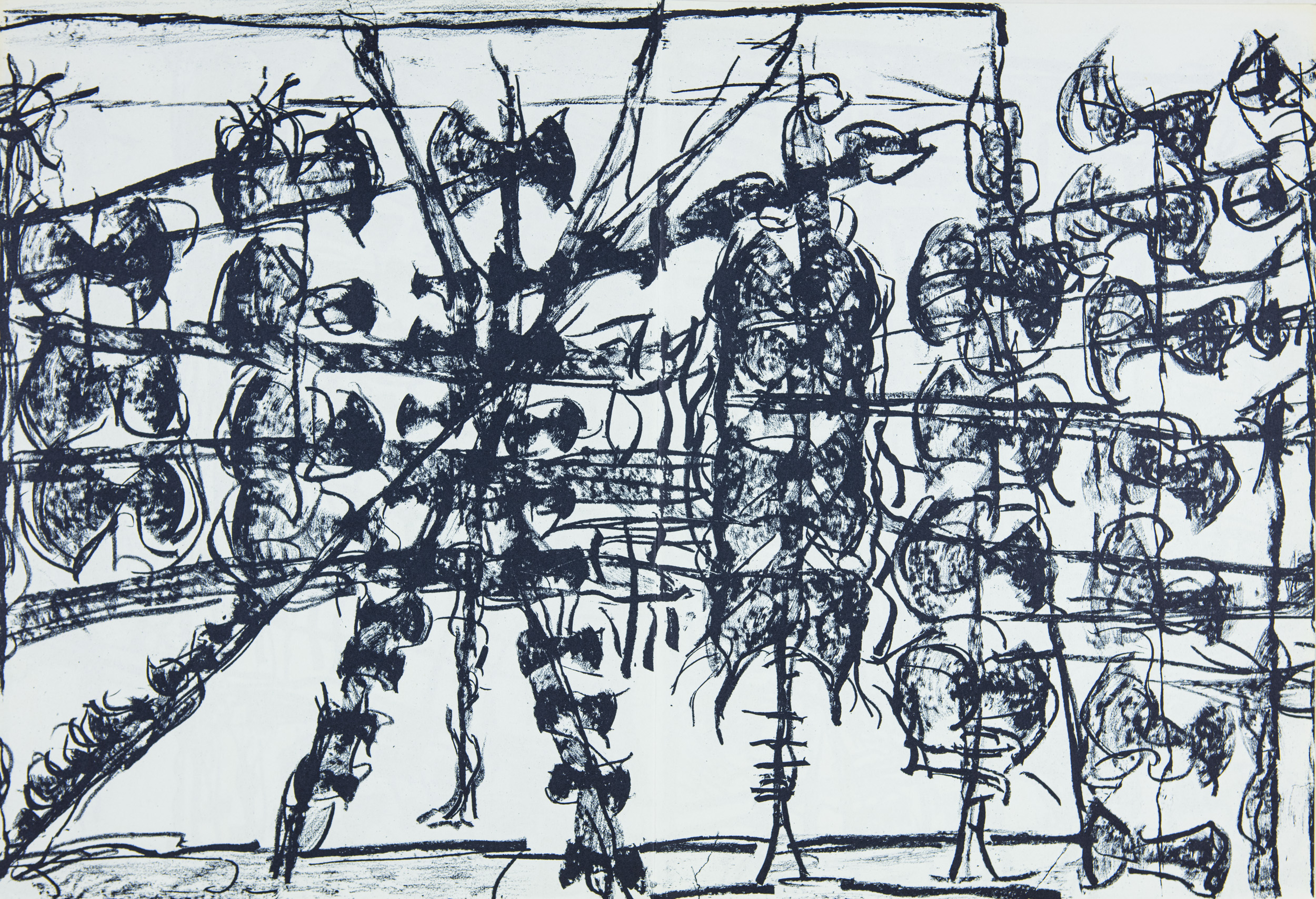 Derrière le miroir No. 232 - Riopelle - 4
