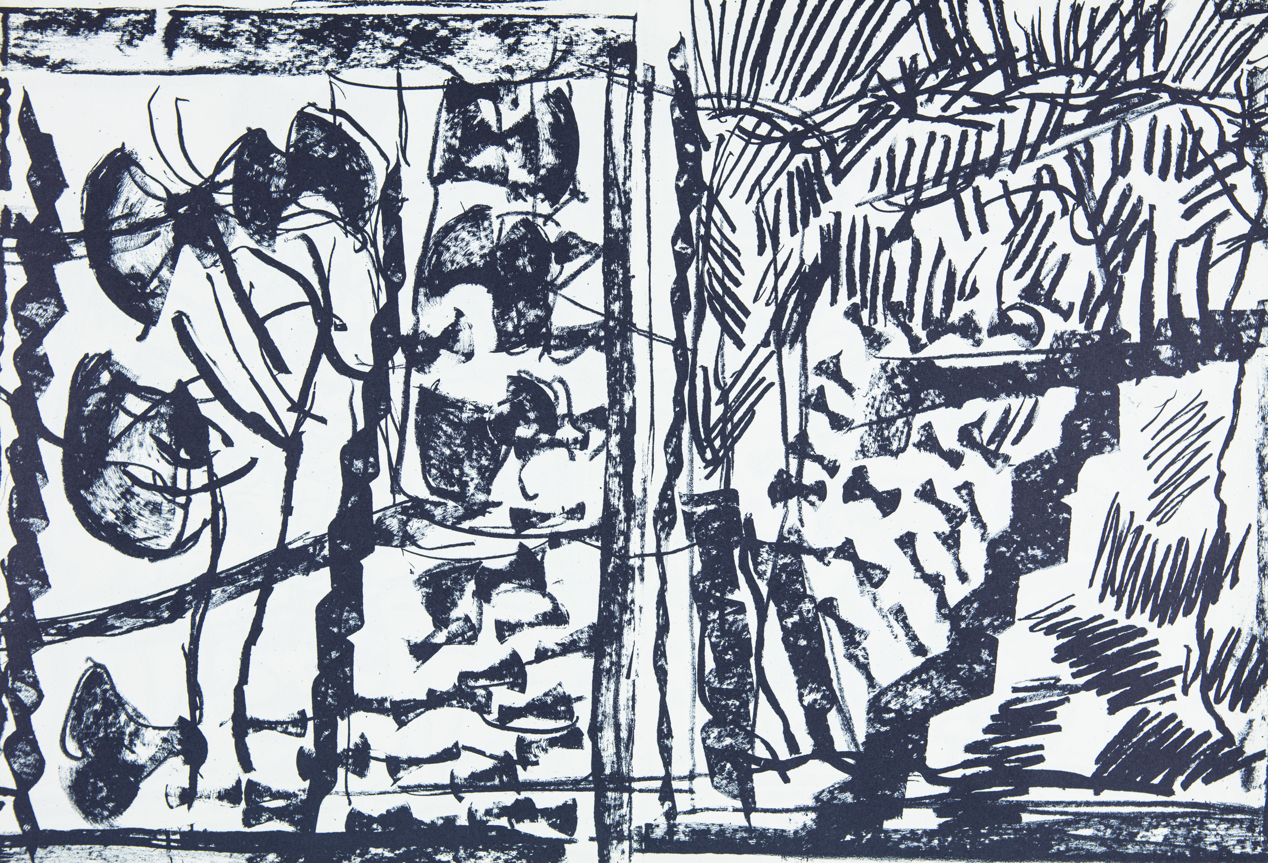 Derrière le miroir No. 232 - Riopelle - 3