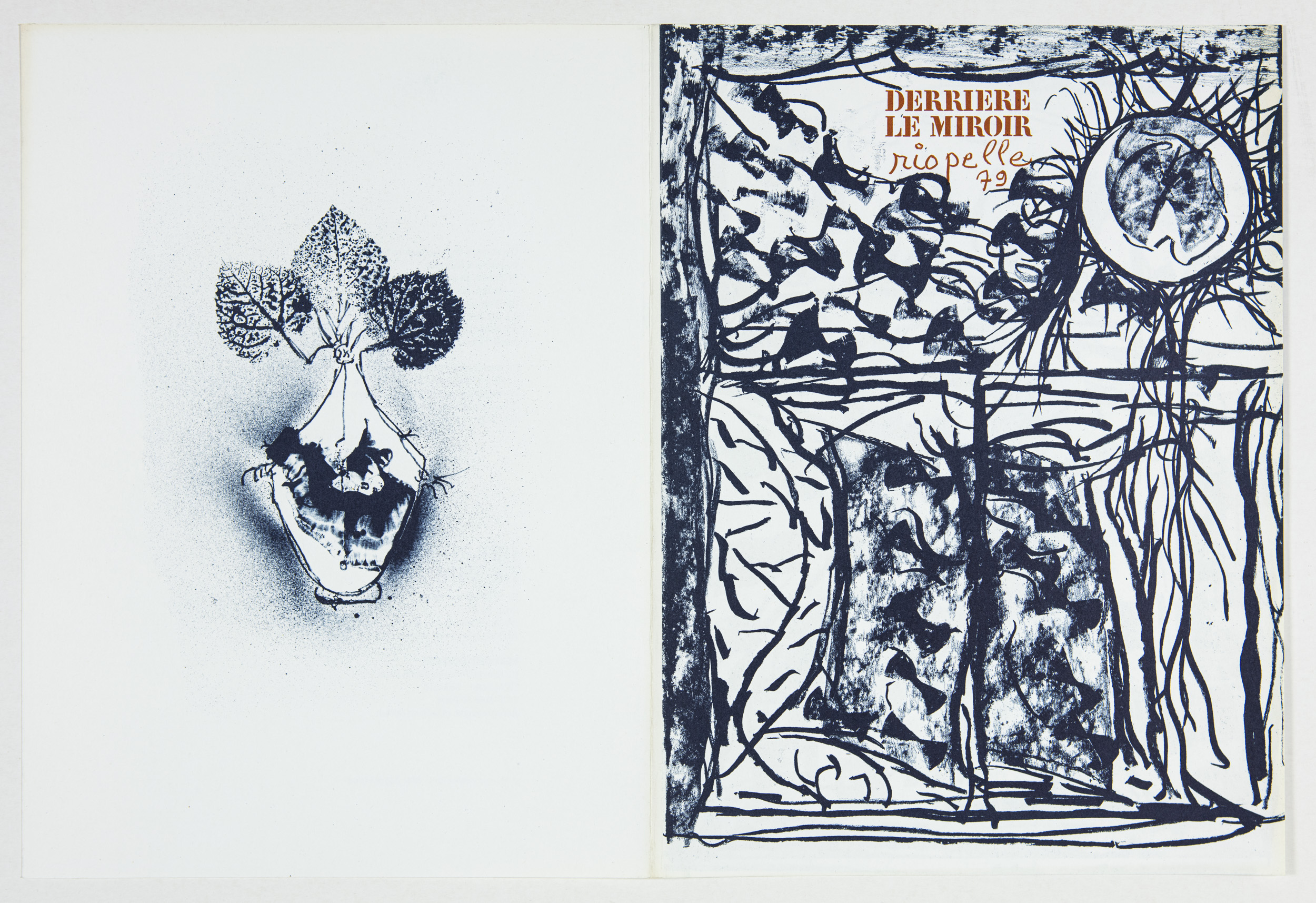 Derrière le miroir No. 232 - Riopelle - 2