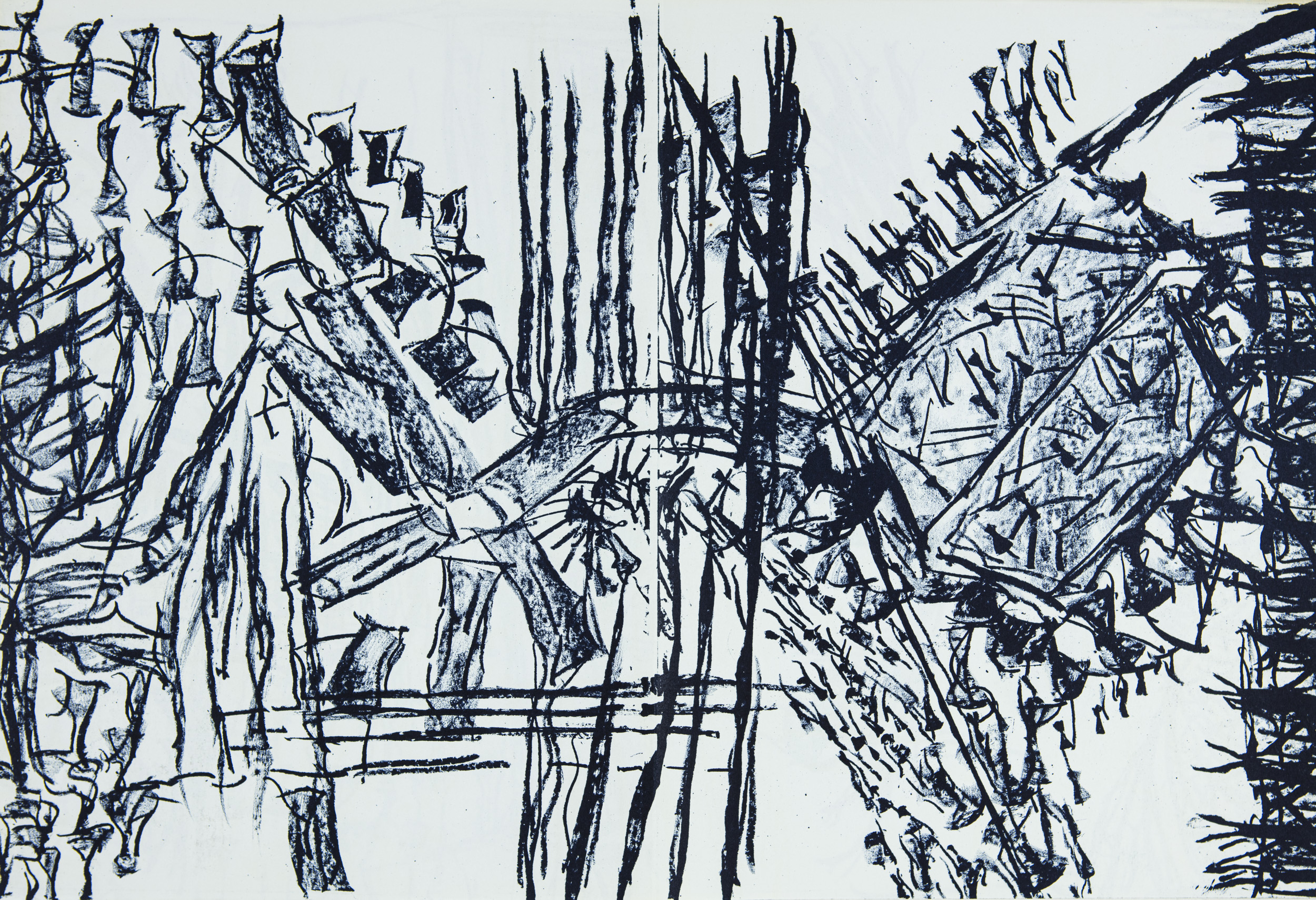 Derrière le miroir No. 232 - Riopelle - 5