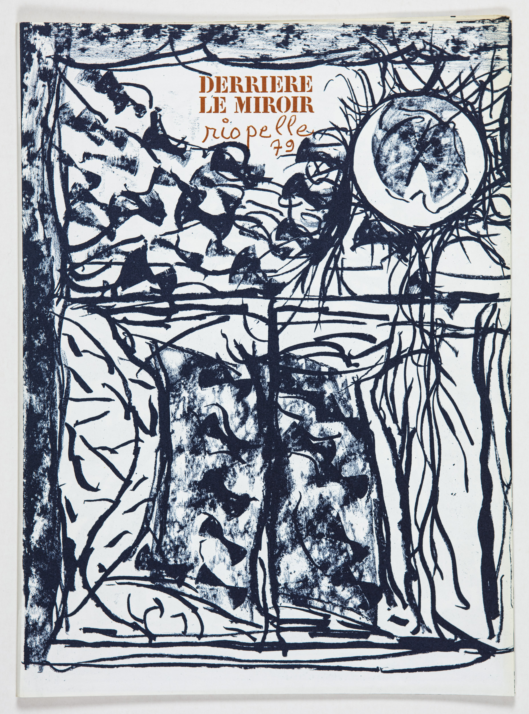 Derrière le miroir No. 232 - Riopelle