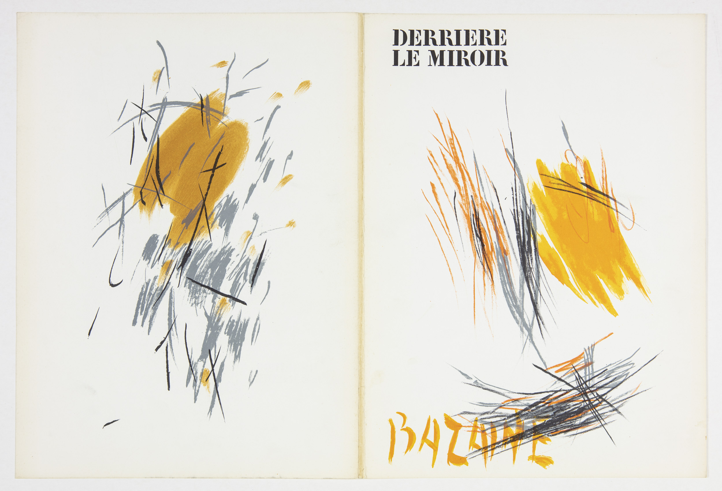Derrière le miroir No. 197 - Bazaine - 2