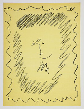Bacchanal - baksidan av omslaget från boken Picasso lithograps III