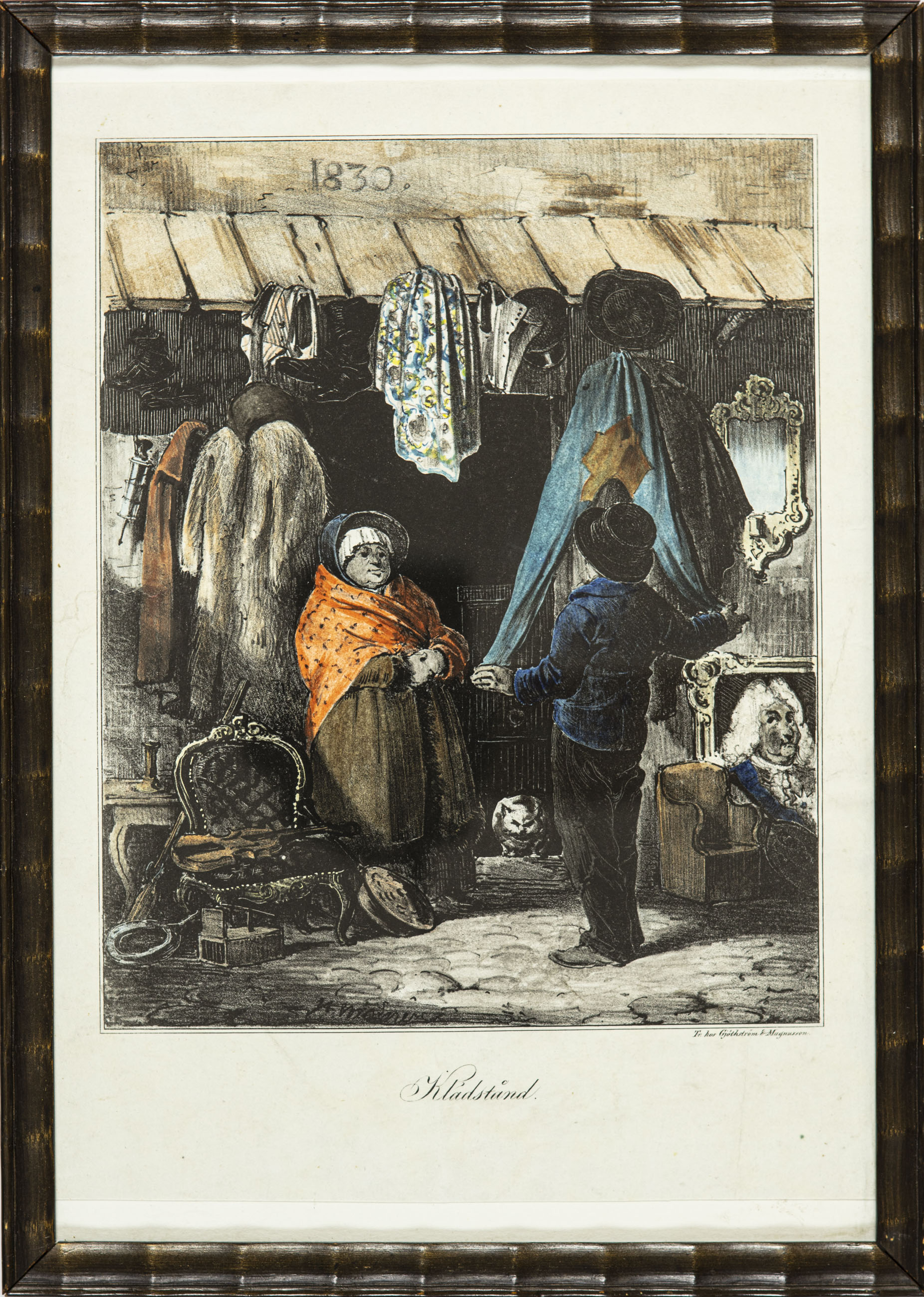 Clothing stall