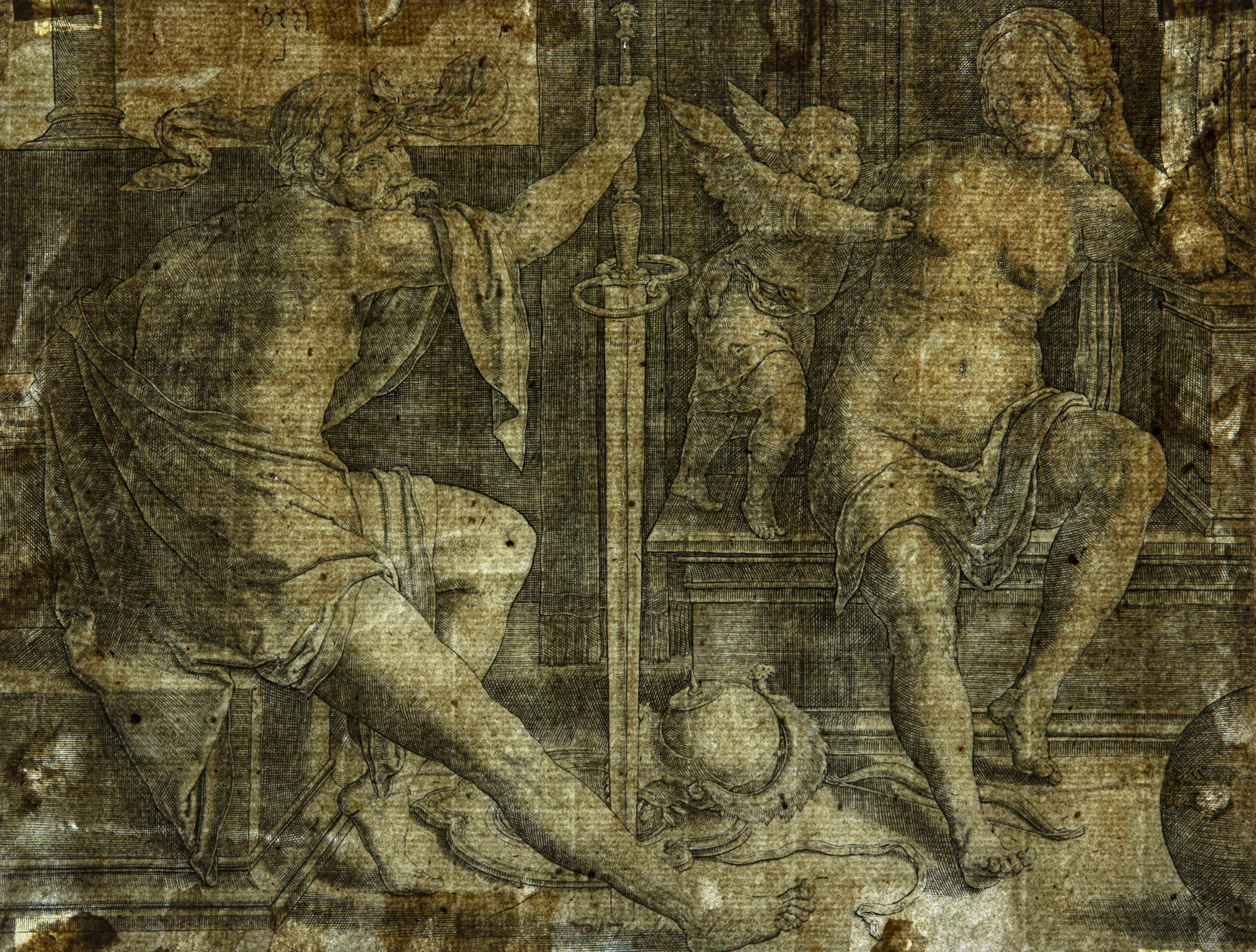Mars, Venus and Cupid - 3