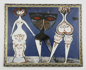 Women in porcelain and the dark heart