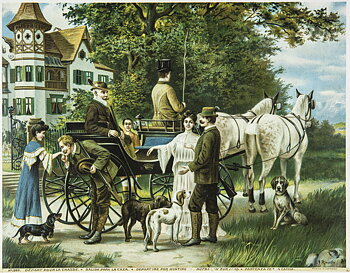 Departure for hunting No1263