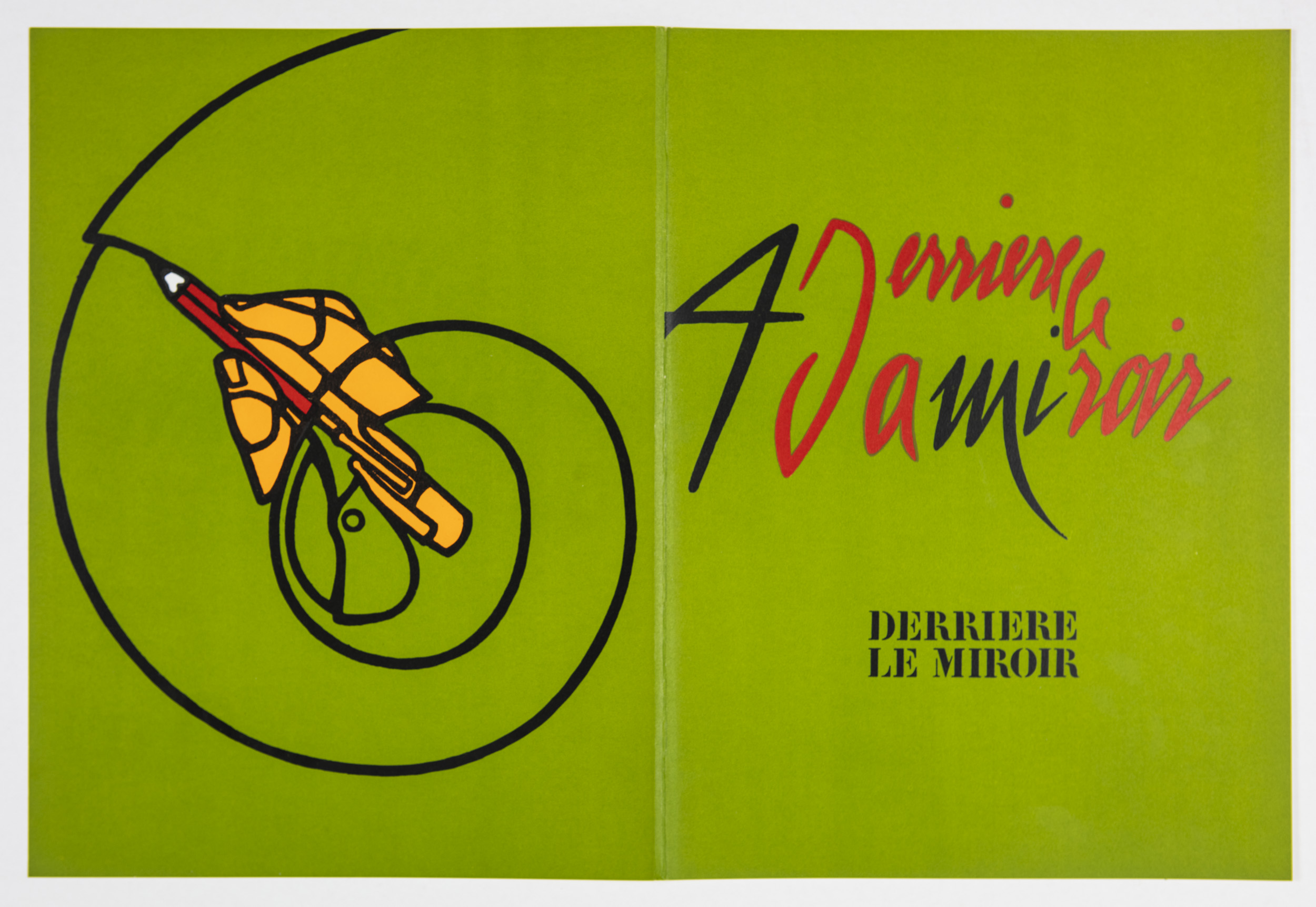 Derrière le miroir No. 206 - Adami - 2