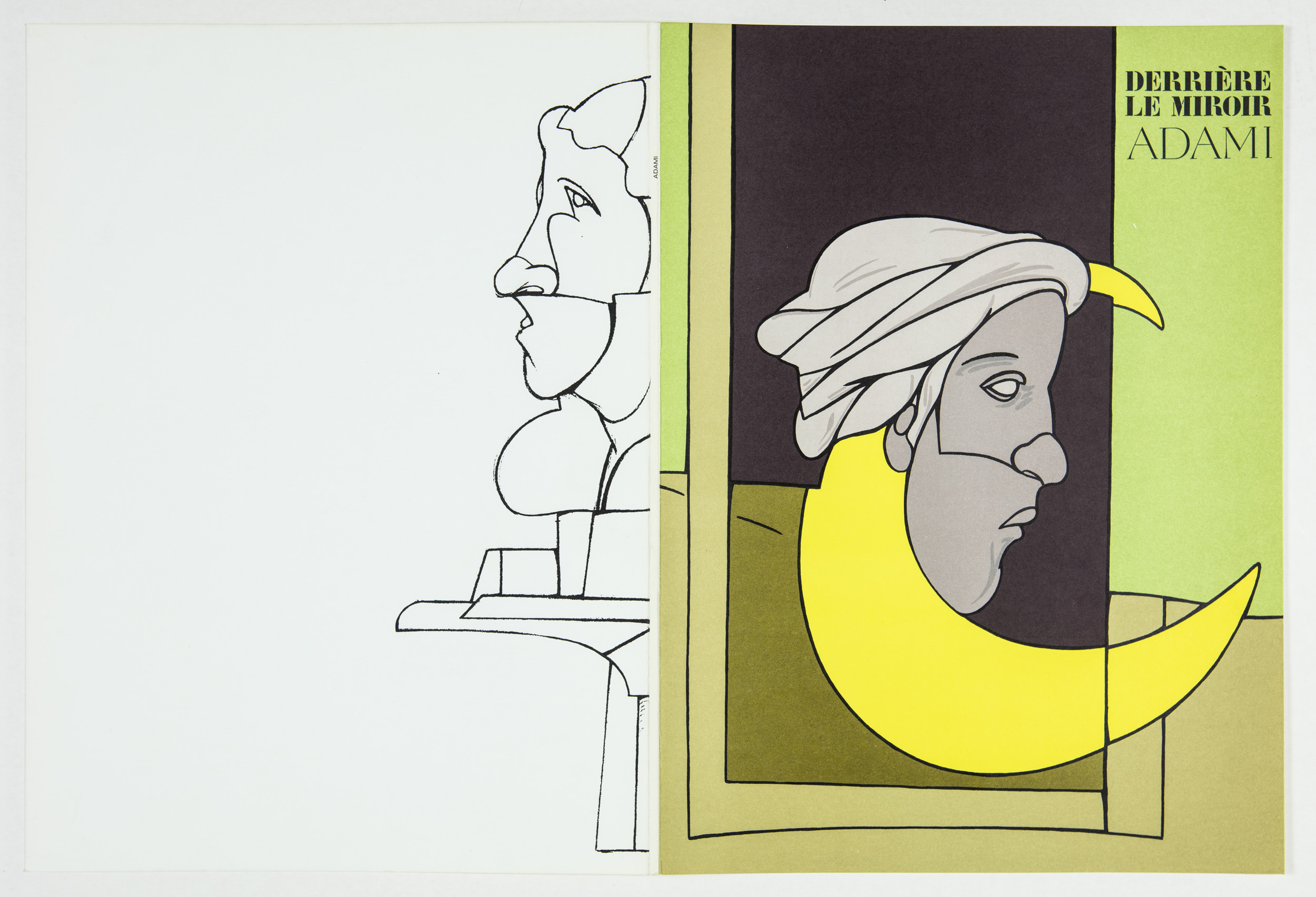 Derrière le miroir No.239 - Adami - 2