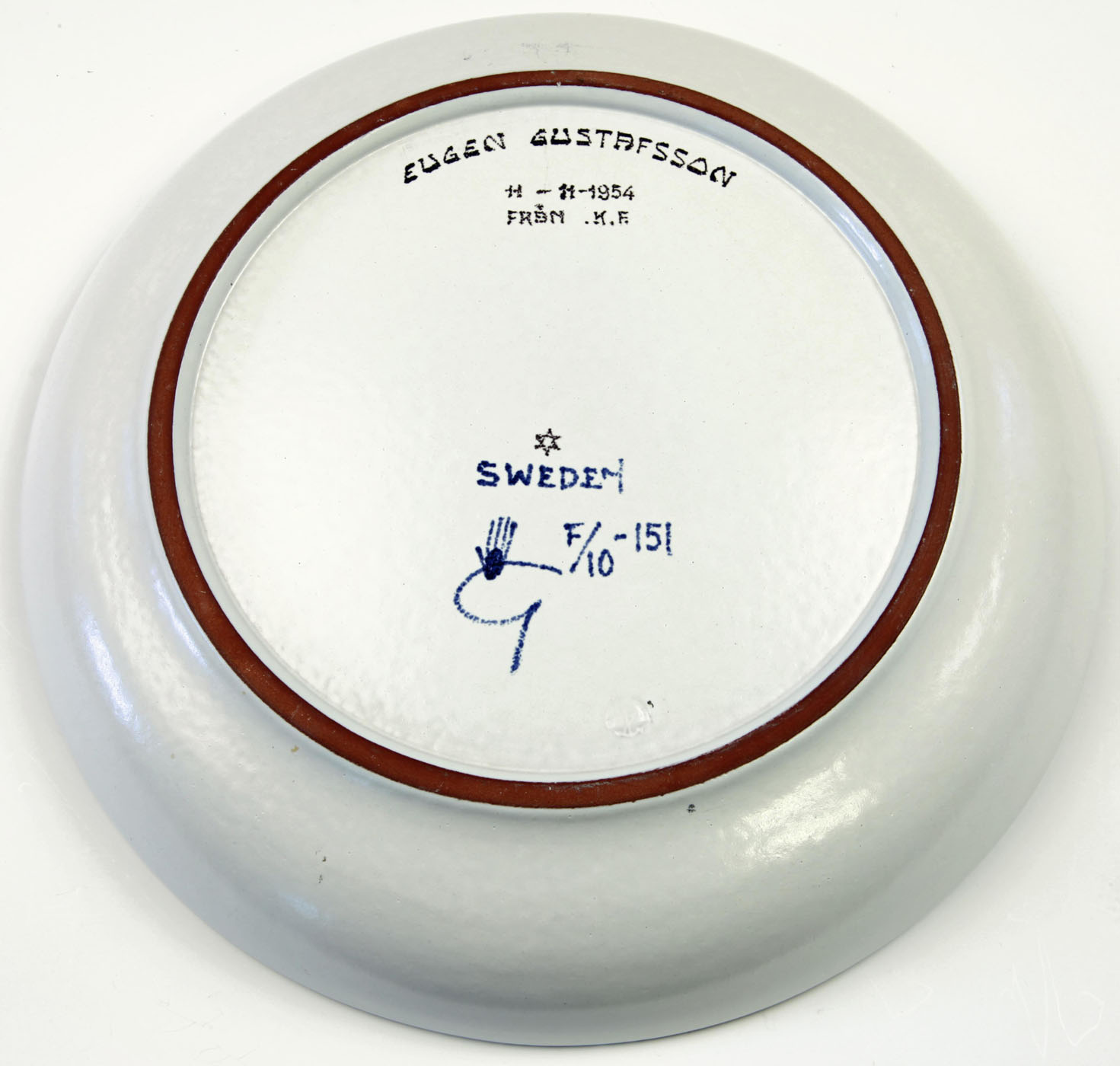 Round Dish - Faience - 3