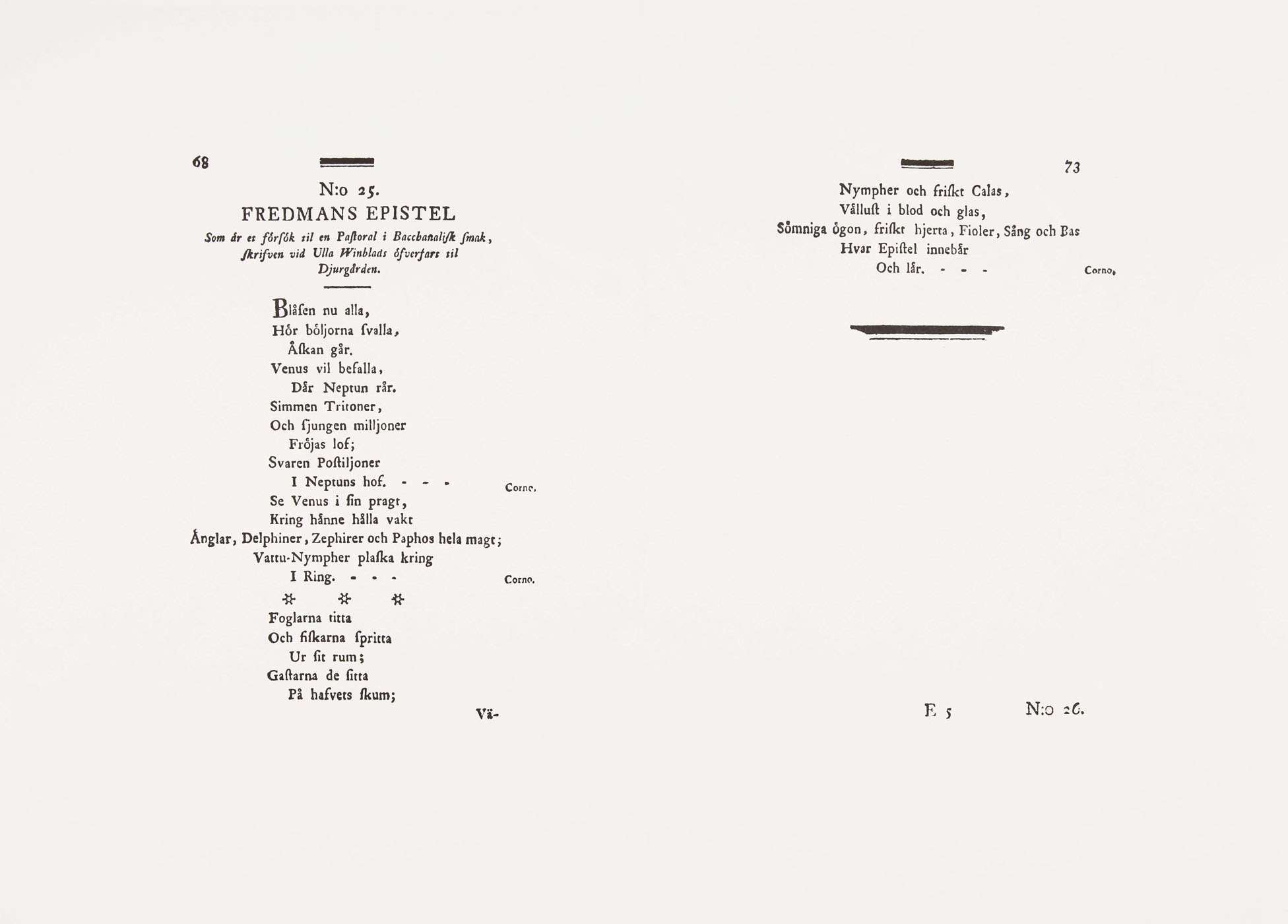Epistle of Fredman no. 25 - 2