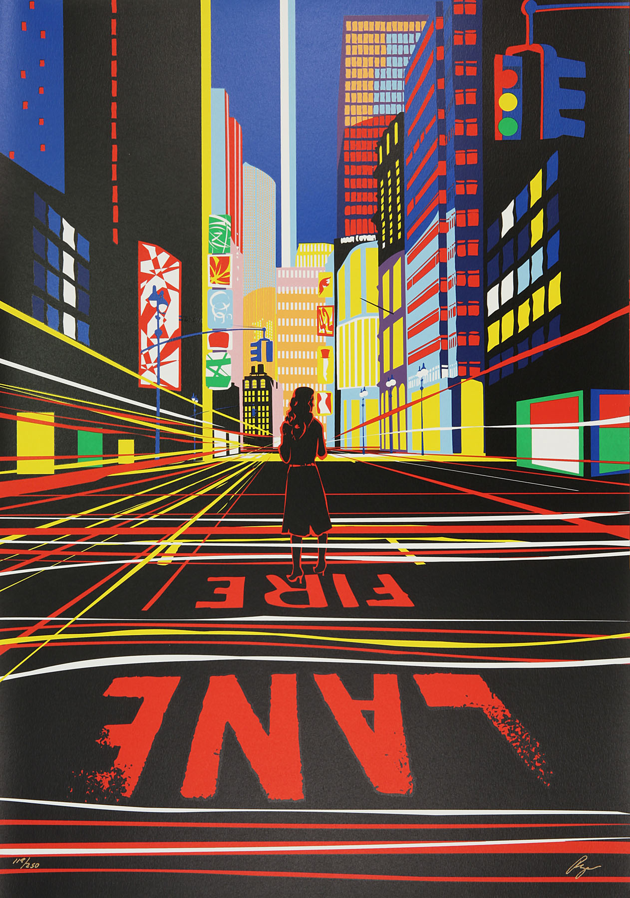 Fire Lane - The Manhattan Art Portfolio