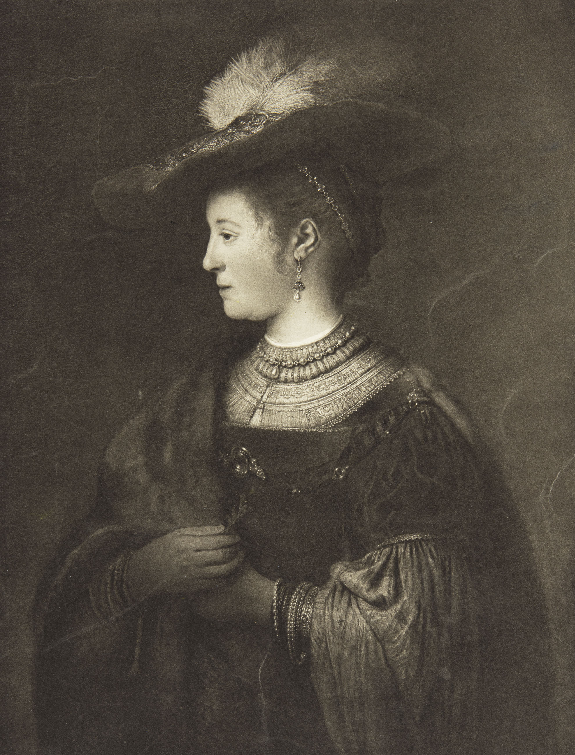 Saskia van Uylenburgh - Wife of Rembrandt - 2