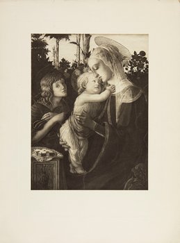 Madonna of the Rose Garden or Madonna and Child with St John the Baptist