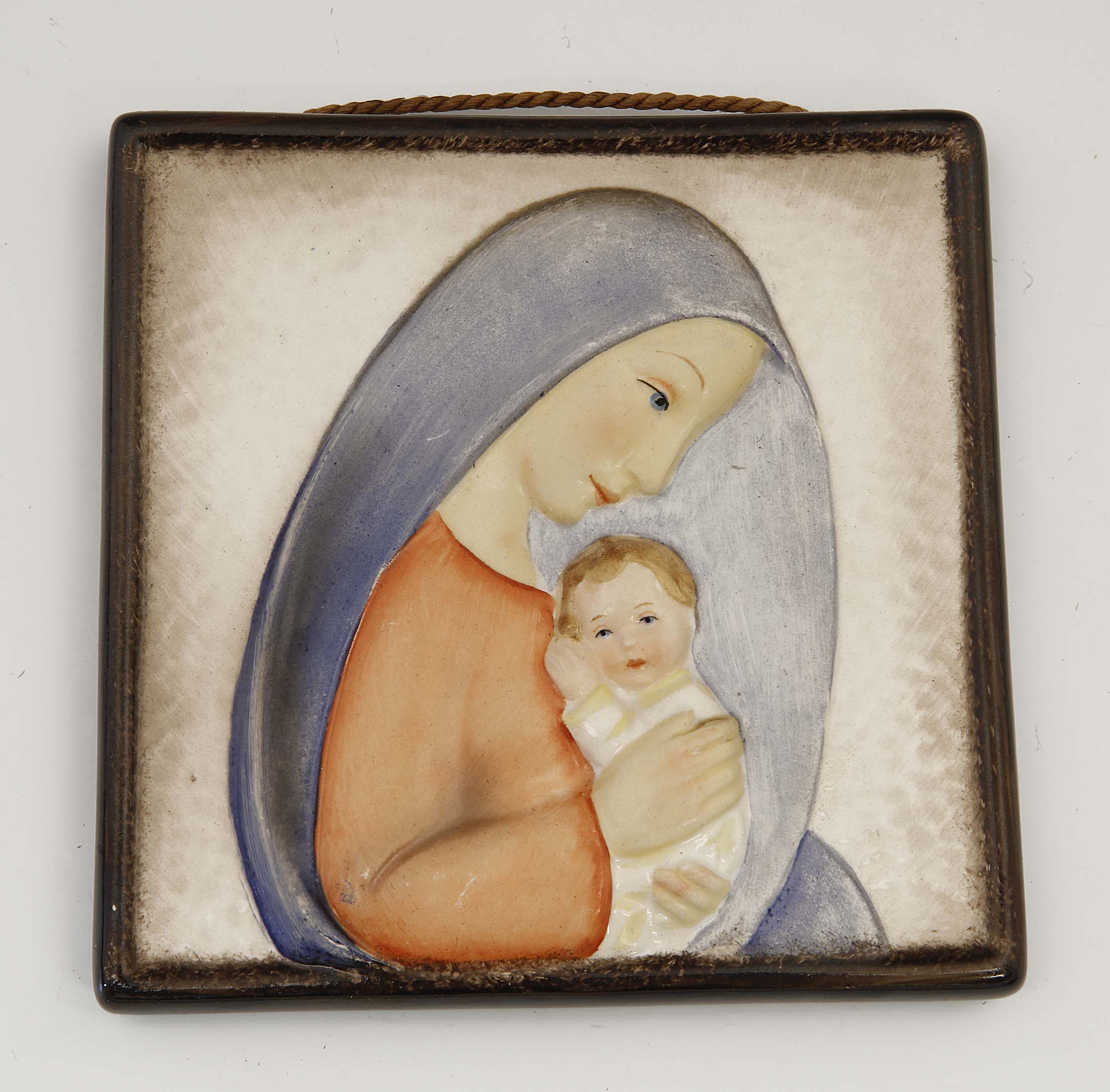 Madonna with child - H.M. 69 (TMK-1) - Wall Plate