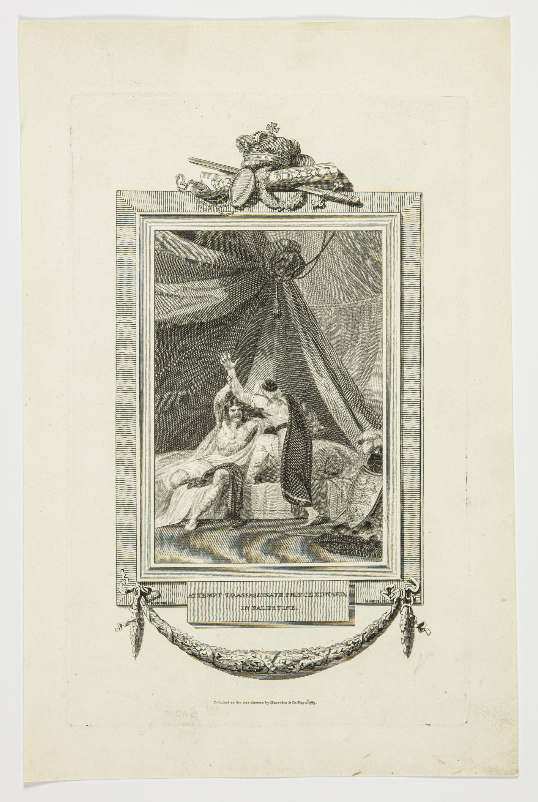 Attempt to assassinate Prince Edward, in pales tine