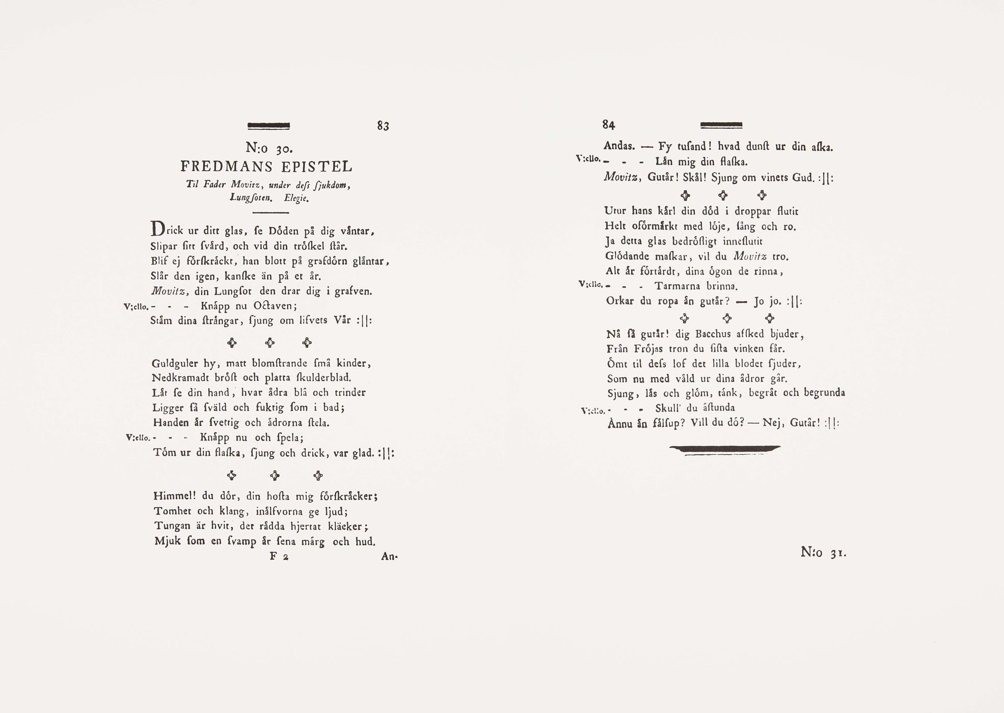 Epistle of Fredman no. 30 - 2