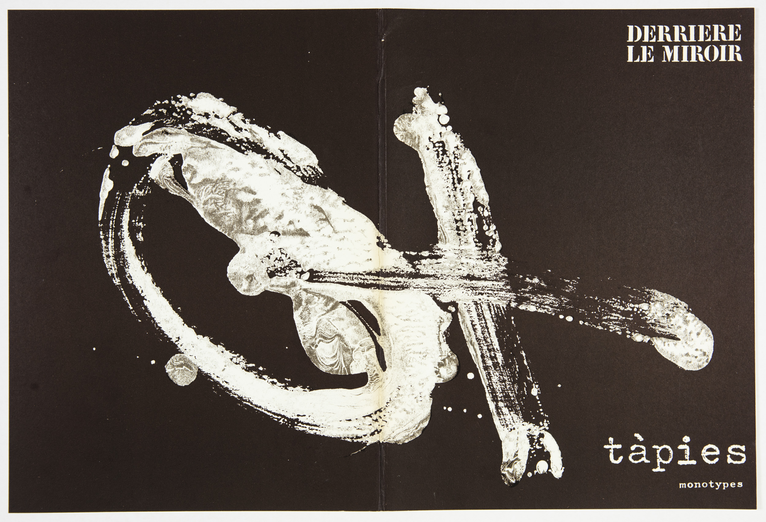 Derrière le miroir No. 210 - Tápies - 2
